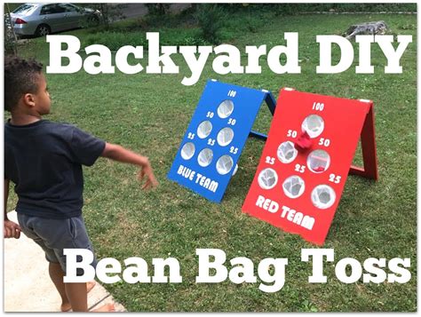 DIY Bean Bag Toss: the Best Outdoor Games! .